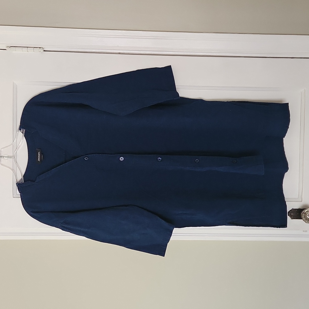 Monki Button-Front Shirt Dress